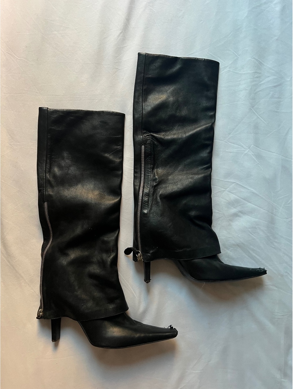 Vintage Vicini by Giuseppe Zanotti Italian Leather Boots
